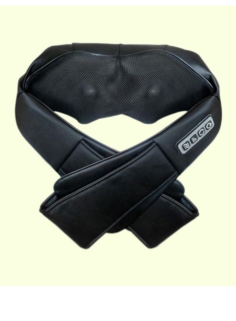 Loquat New Arrival U Shaped Electric Acupressure Neck And Shoulder Massager Infrared Soothing Heating 4D Kneading Multi Purpose Car Home Massage Shawl - Image 2