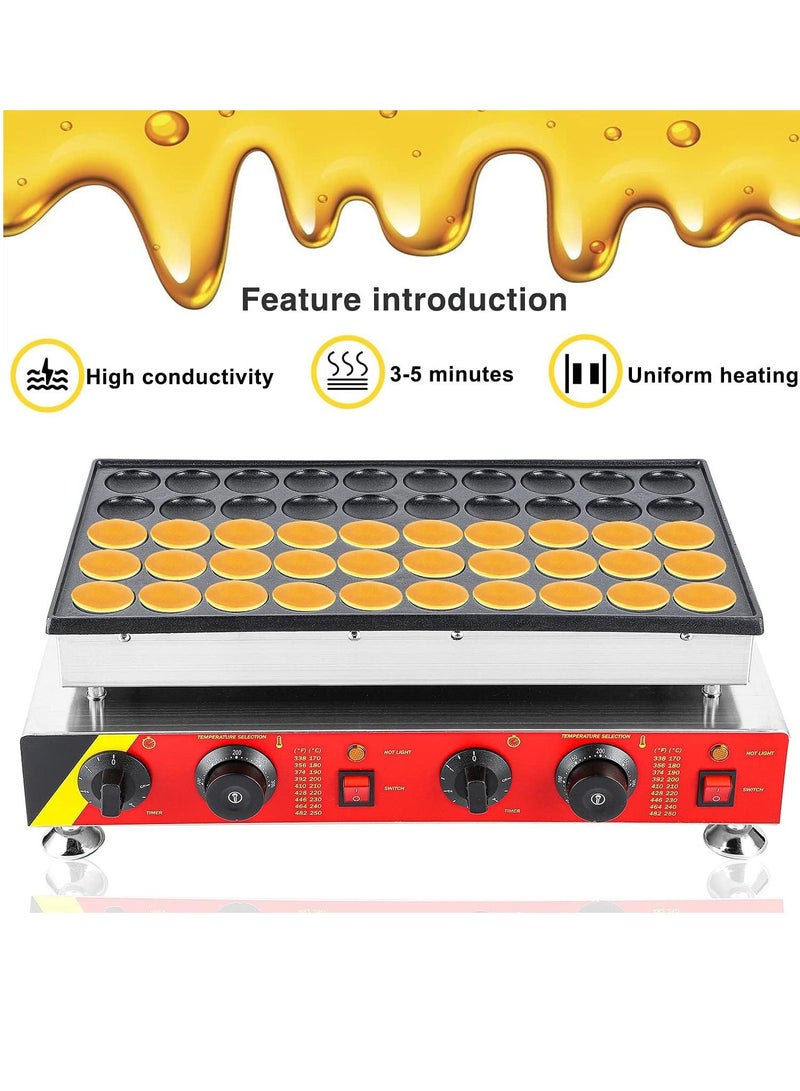 Grace آلة البان كيك الكهربائية التجارية الصغيرة 50 فتحة - Image 3