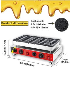 Grace Commercial Electric Mini Pancaker 50 Holes Porfertjes Machine  - Image 4