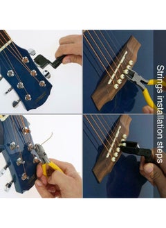 Sharpdo 26Pcs Guitar Tool Bag Set, File Wrench String Gauge Cutter Fret Grinding Repair Tool Set  - Image 4