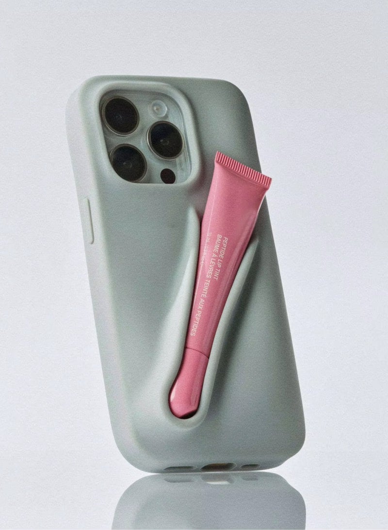 3D Lip Gloss Silicone Soft Rubber Rhode Phone case Lip Balm Back Cover, Compatible With iPhone 14/15 Pro max - Image 2