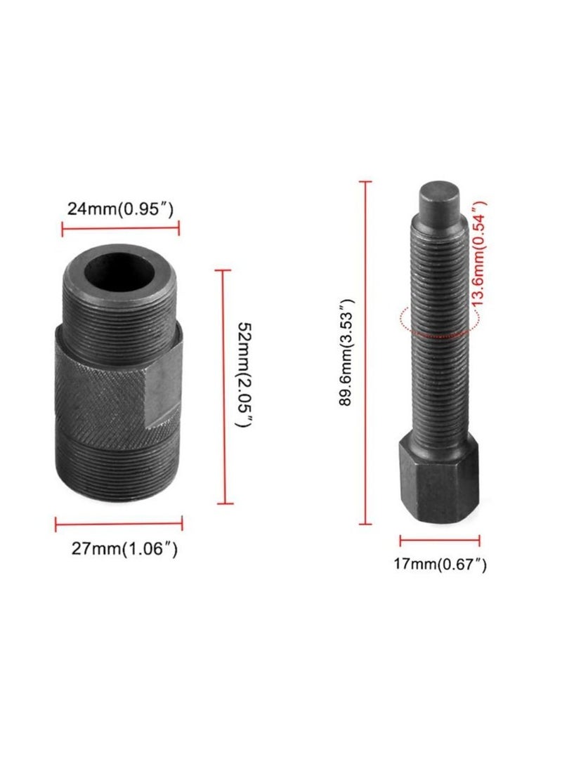 دولاب الموازنة الجزء الثابت Magneto GY6 بولير (24 مم و 27 مم) أداة متوافقة مع 50 125 150CC دراجة ترابية سكوتر ، أداة إصلاح ATV - Image 2