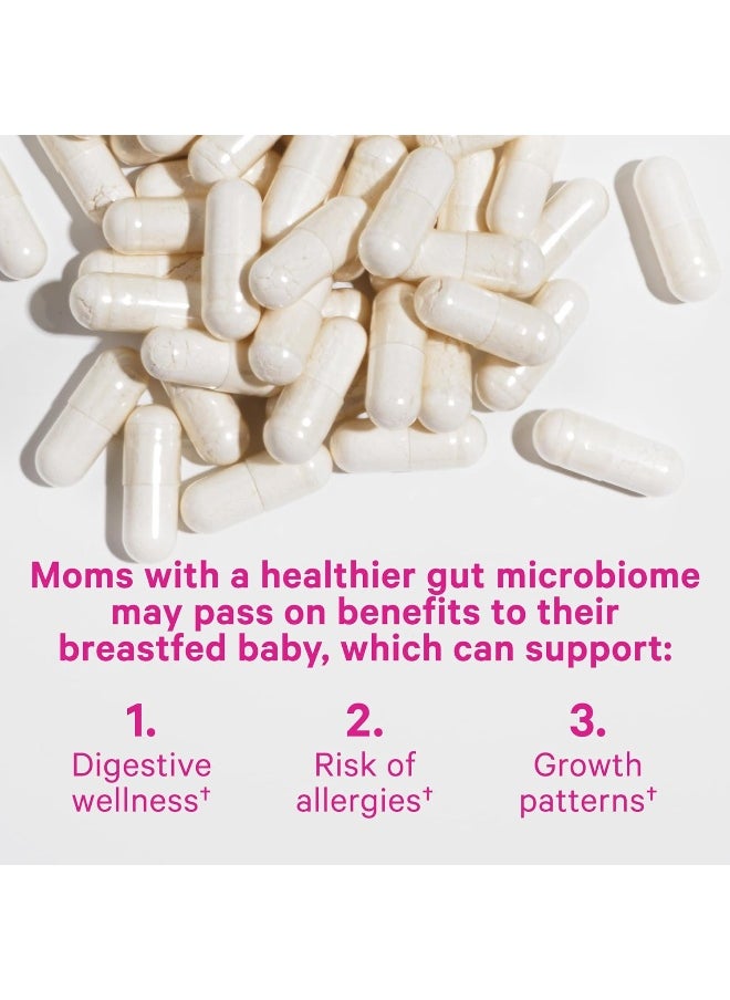 Pink Stork Total Lactation Support Probiotic: Postnatal Probiotics For Breastfeeding Women For Immune Support, Gut Health, And Digestion, Breastfeeding And Postpartum Essentials  - Image 4