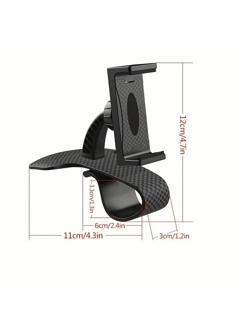 Goolsky حامل هاتف محمول قابل للدوران 360 درجة حامل سيارة عالمي لقصاصة الهاتف - Image 2