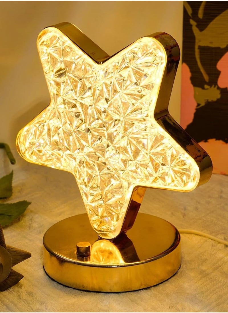 كروني مصباح ليلي محمول للشحن من CRONY Star بثلاثة ألوان يعمل باللمس ومتغير اللون لغرفة النوم  - Image 3