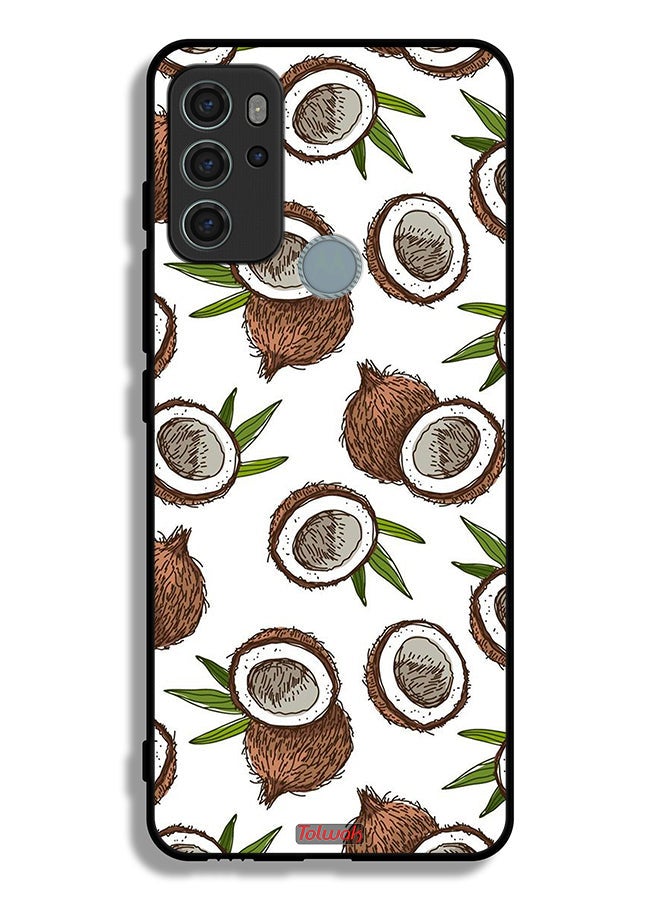 Tolwak Motorola Moto G60S Protective Case Cover Coconut - Image 2