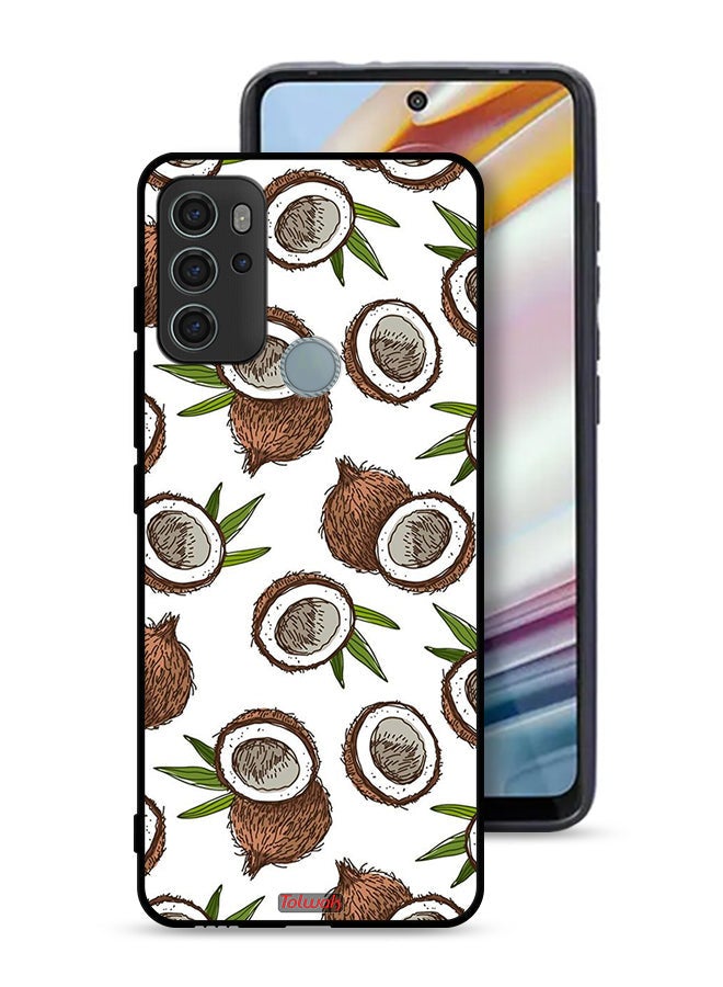 Tolwak Motorola Moto G60S Protective Case Cover Coconut - Image 1