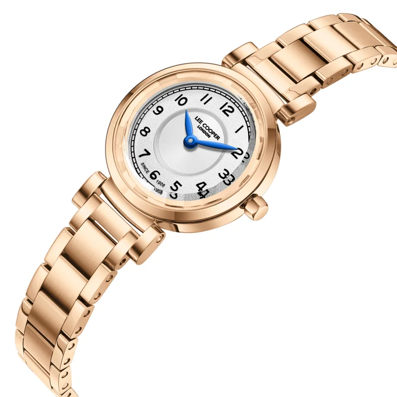 لي كوبر Women's METAL Analog Watch LC08270.430 - 24.5 mm