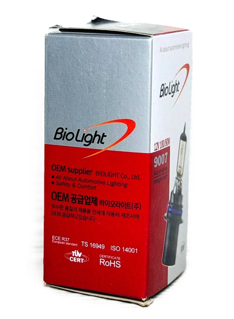 BIOLIGHT 9007  Headlight Halogen Bulb 12V 100/80W HB5 - Image 5