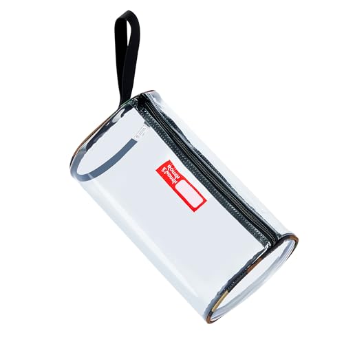 RE ROUGH ENOUGH Rough Enough Large Travel Toiletry Bag Clear Cosmetic Sunscreen Pouch Lotion Bags Organizer for Traveling Family Beach Trip Skin Care Equipment Storage - Image 1