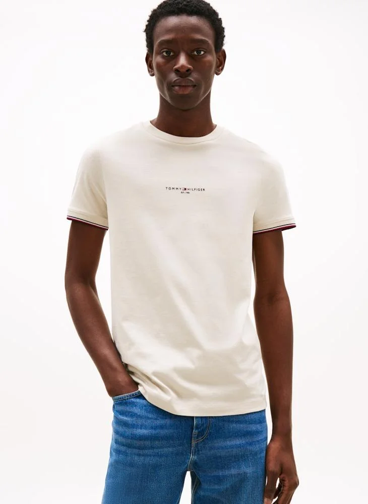 تومي هيلفيغر Slim Short Sleeve T-Shirt