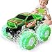 Drefirsa Amphibious Monster Truck Toy Waterproof Remote Control Car 4WD OffRoad RC Truck with Colorful Light RC Stunt Car Toy for 47 812 Year Boy Birthday Gift Present - Image 2