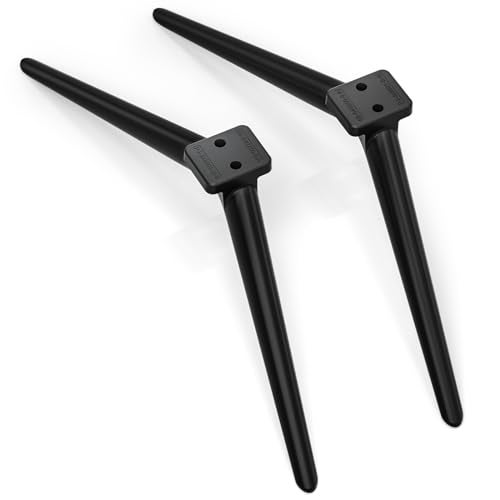 Dinghosen Metal TV Legs for TCL TV Stand Legs 70" 75" 70S446 75S451 75S453 75S455 75S421 75S423 75S425 75S431 75S435 75S433 75S555 75S551 75S553 75S446 75S434, Replacement for Roku TV Stand - Image 1