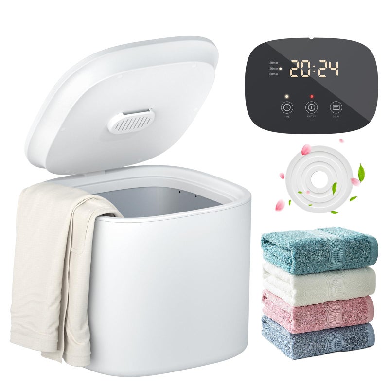 DOACE Towel Warmer Bucket Medium Size Towel Warmers with Auto Keep Warm Heat Time 204060 Min Adjustable and Delay Time Up to 24 Hours Hot Towel Warmer for Bathroom Ideal Gift for Valentines Day