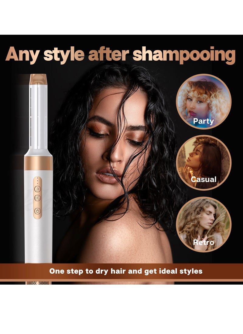 7-in-1 Multifunctional Hair Curling Iron and Straightener