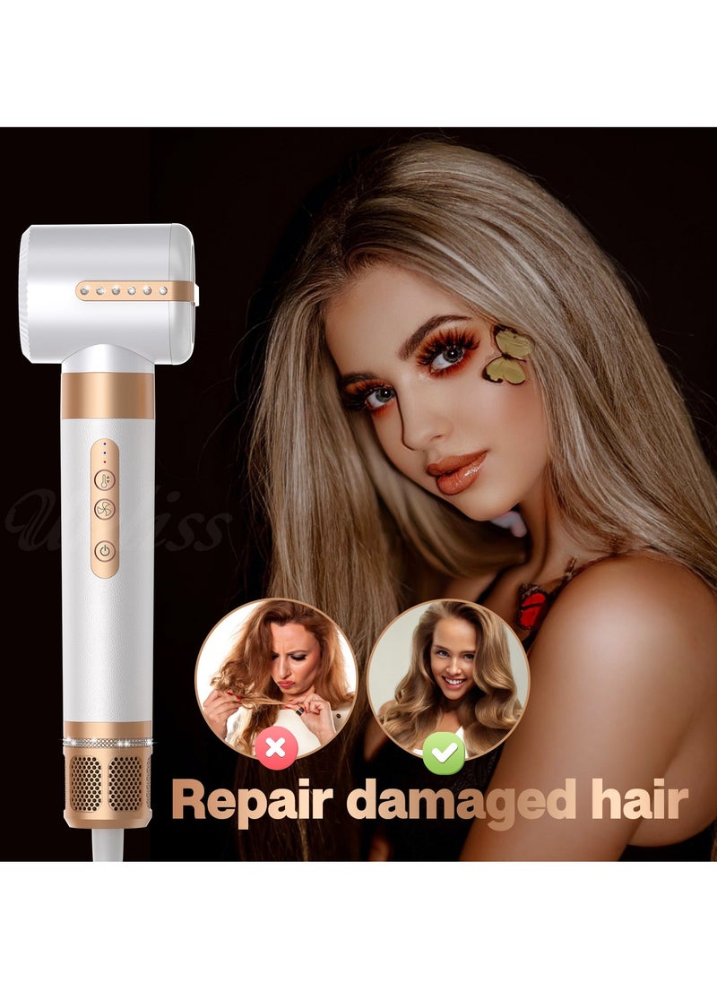 7-in-1 Multifunctional Hair Curling Iron and Straightener