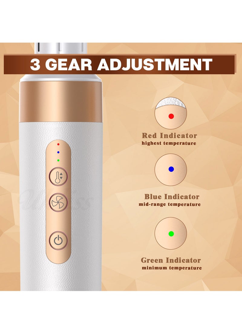 7-in-1 Multifunctional Hair Curling Iron and Straightener
