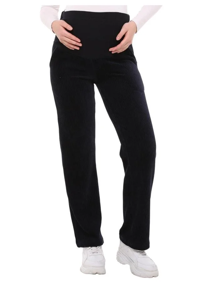 LuvmaBelly Myra8511 Adjustable Waist Winter Velvet Maternity Pants.