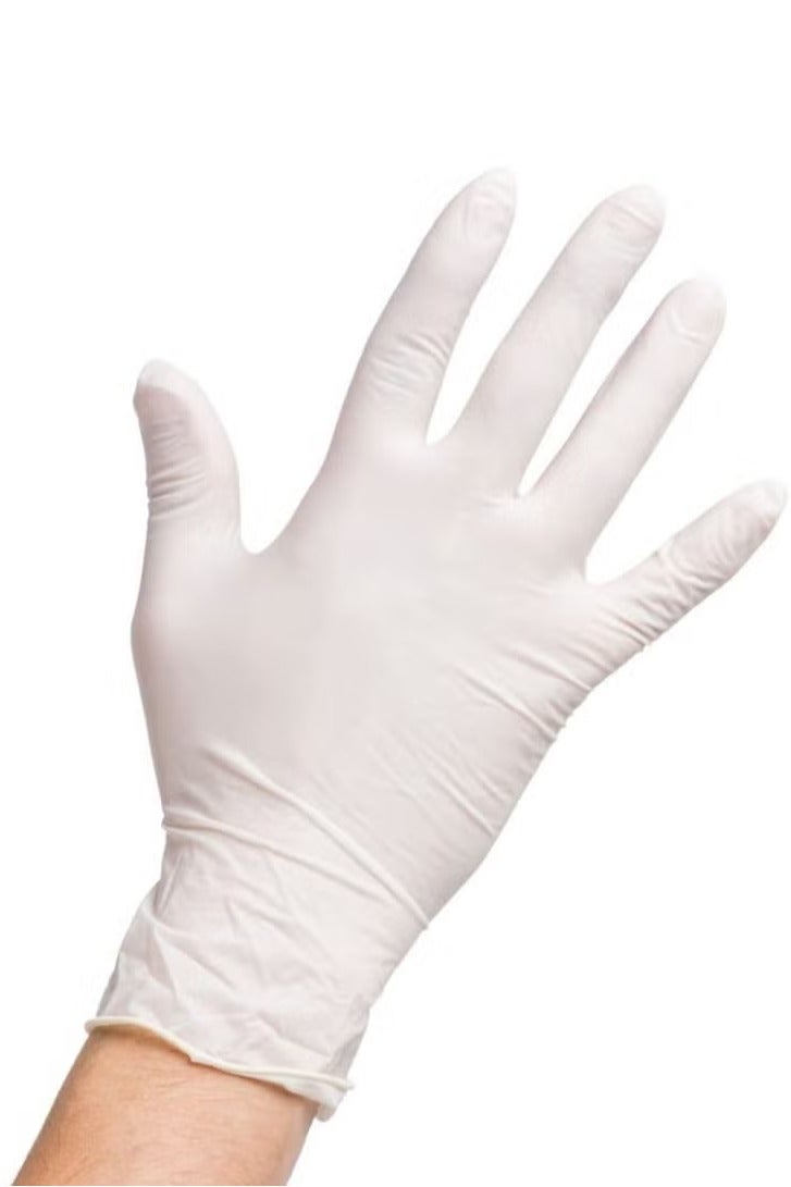 Powder Free Latex Disposable Gloves 100 Pcs - Image 3