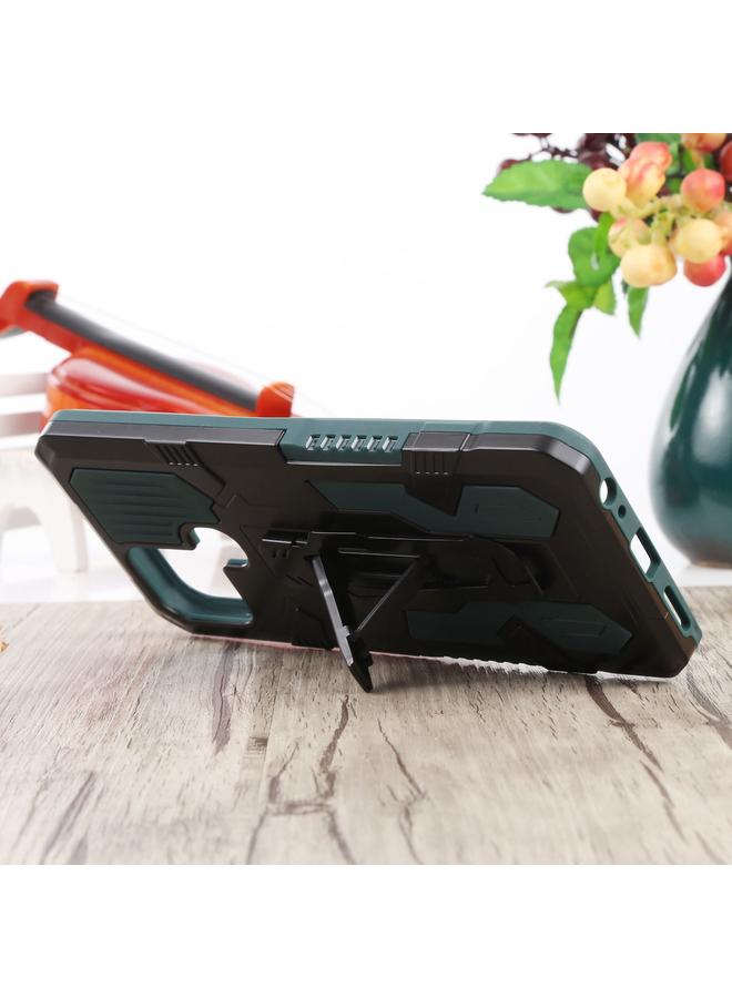 S-TOP Case For Infinix Smart 6 Armor Warrior Shockproof PC + TPU Phone Case - Image 5