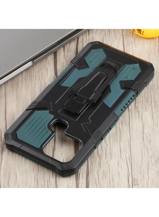 S-TOP Case For Infinix Smart 6 Armor Warrior Shockproof PC + TPU Phone Case - Image 4
