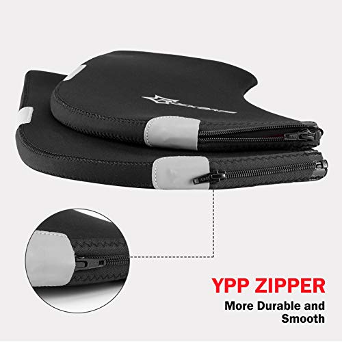 ROCKBROS Bike Handlebar Mittens Bicycle Pogies Winter Thermal Cover Cycling Hand Warm Windproof Cold Weather Mittens for MTB Mountain Bike Motor - Image 5