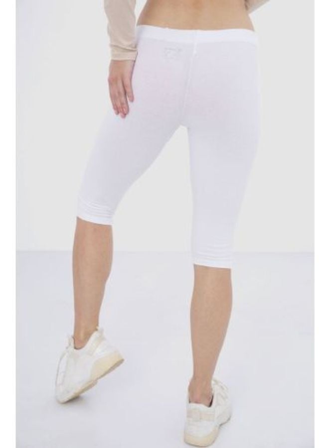 Carina Plain bermuda short leggings for women with high elastic waist, high-quality materials, good ventilation and soft to the touch, (2 pieces)  - Image 3