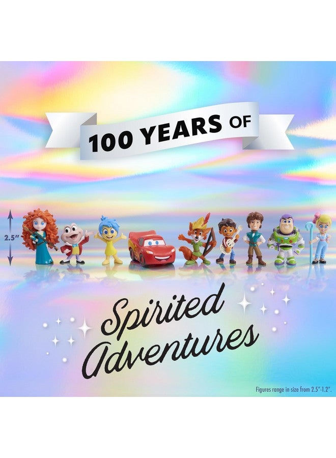 Just Play Disney100 Years of Spirited Adventures, Limited Edition 9-piece Figure Set, Kids Toys for Ages 3 Up by Just Play - Image 2