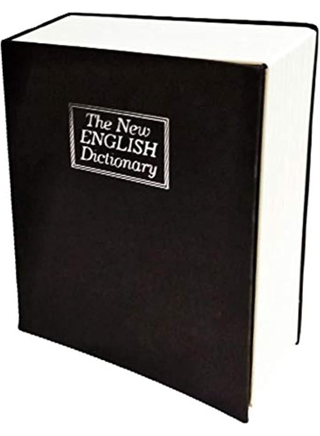 Book Safe, Money Hiding Box, Diversion Book Safe for Saving Coins, Bank Cards, ID Cards, Documents, Jewelry, Black - Image 1