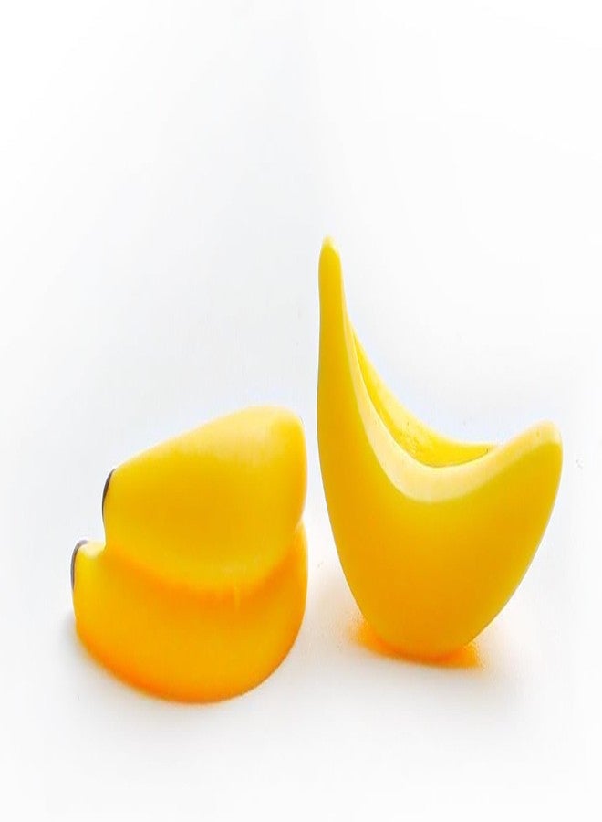 GOUDOGEDC 30Pcs Yellow Mini Plastic Artificial Bananas 1/12 Scale Dollhouse Accessories, Realistic Miniature Fruit Models for Fairy Garden Kitchen Decor & DIY Crafts - Image 5