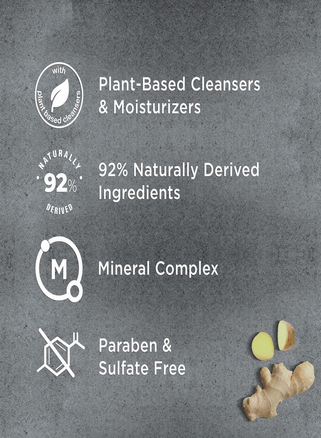 Dove Men+Care DOVE MEN + CARE 2-in-1 Shampoo + Conditioner Ginger & Coconut Oil for Hydrated Hair, +Mineral Complex, 17.5 oz - Image 5