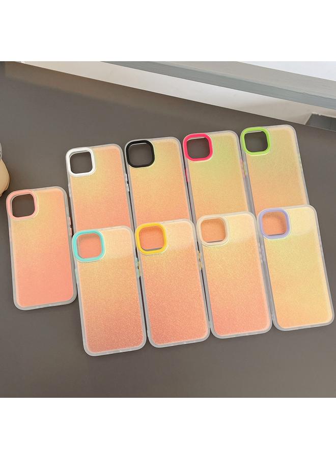 زبون جراب لهاتف iPhone 12، جراب هاتف لامع لؤلؤي ليزري - Image 2