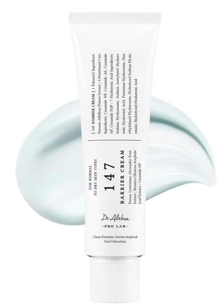 PROLAB PRO LAB 147 Barrier Cream | Daily Skin Barrier Care | Deep Hydrating with Hyaluronic Acid & Ceramides | Korean Vegan Skincare for All Skin Types | 1.7 Fl Oz - Image 1
