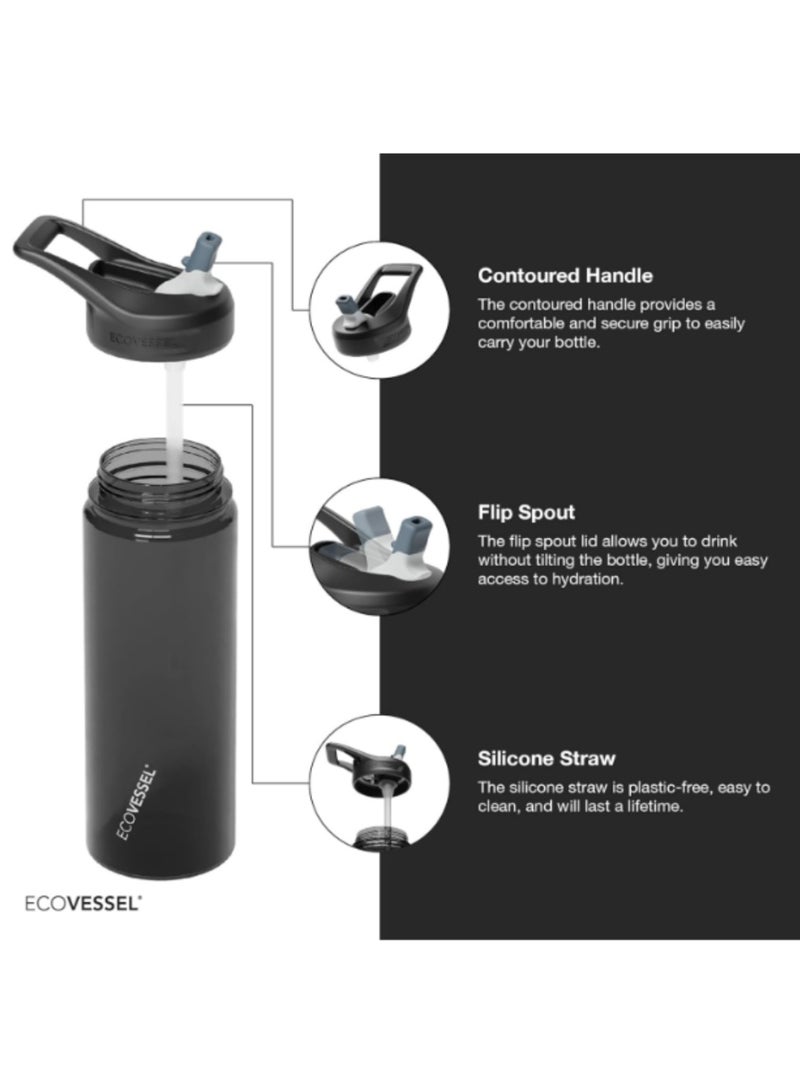 إكو فيسل زجاجة مياه ويف تريتان سعة 700 مل (24 أونصة) - Image 3