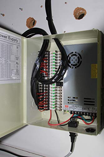 InstallerCCTV 9 Outputs 12 Amp 12V DC CCTV Distribution Power Supply Box for Security Camera, UL Listed - Image 4