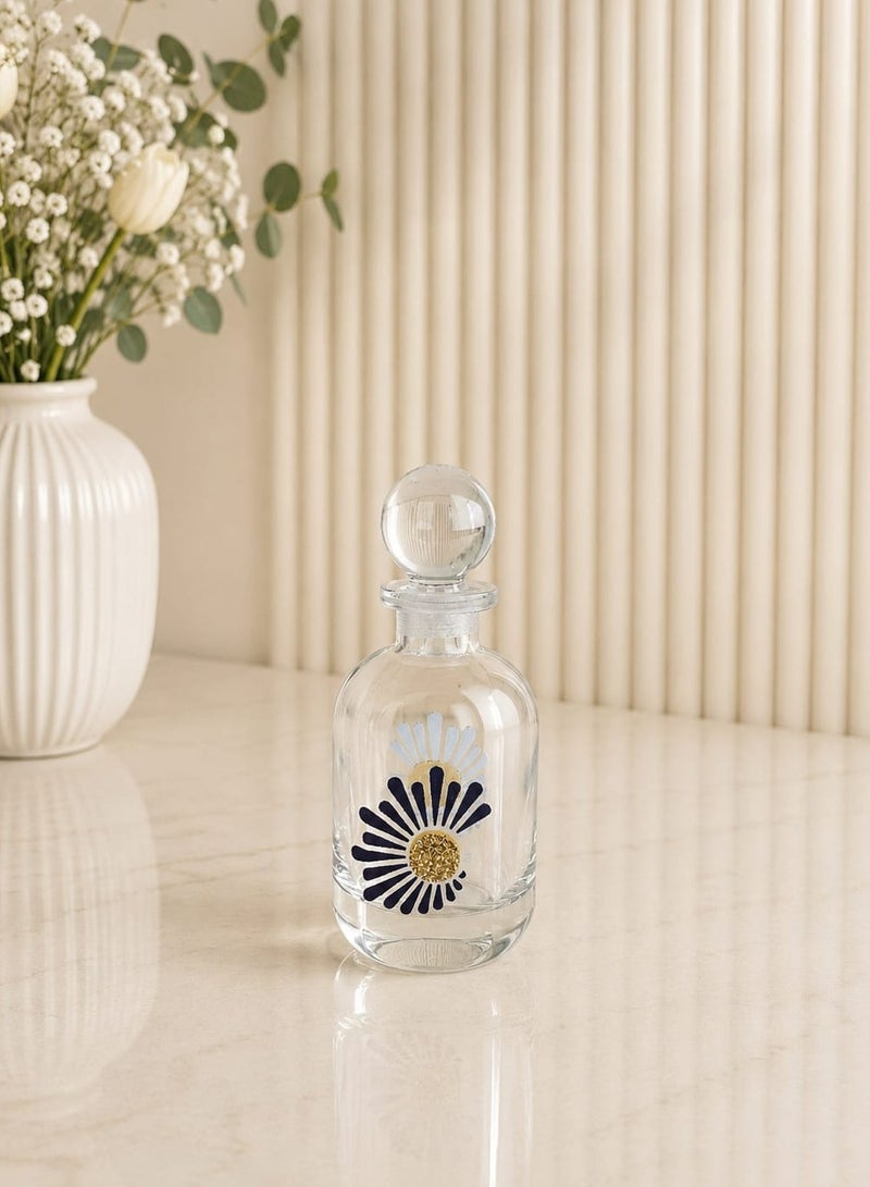 Radin Luxury Empty Oil Perfume Bottle 150ML With Decorative Side Design | Elegant Refillable Attar Bottle For Perfume & Essential Oils - Image 2