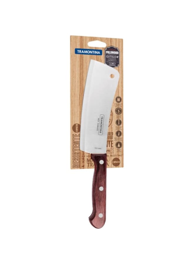 Tramontina Polywood 6 inch Cleaver - Image 3