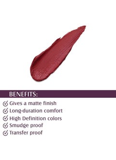 Glam 21 Glam21 Long Lasting Nontransfer Lipstick;Creamy Matte Formula 2.8Gm;Nude Charm08  - Image 4