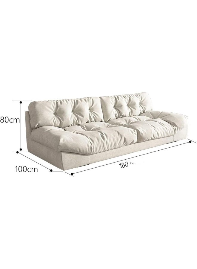 Comfynest Spacious 3-Seater Sofa with Velvet Upholstery Featuring Modern Technology  - Image 2