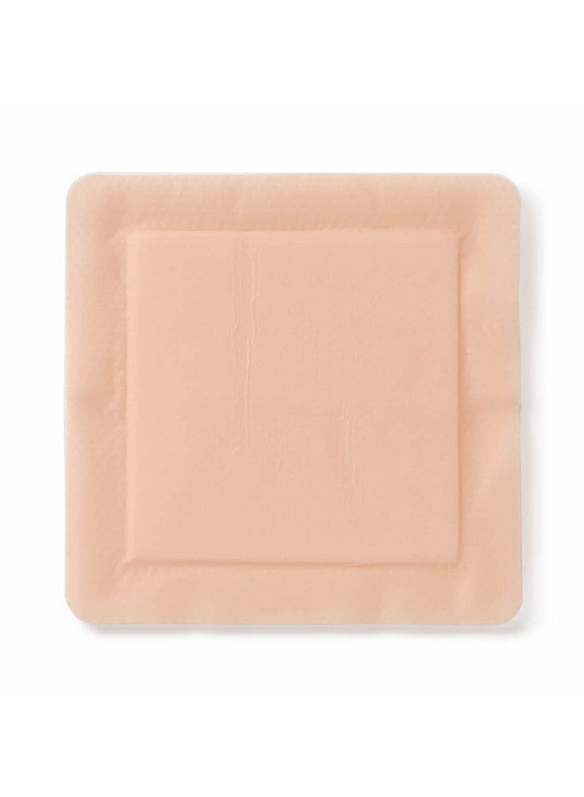 Medline Medline Optifoam Gentle EX Bordered Foam Adhesive Dressing, 6" x 6" Square (10 Count) - Image 4