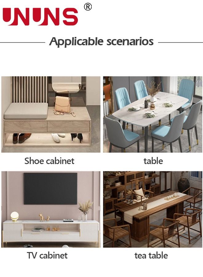 UNUNS مفرش طاولة من الكتان، نمط مطبوع حديث مقاس 13 × 79 بوصة لعشاء العائلة والولائم والحفلات والاحتفالات، أخضر - Image 4