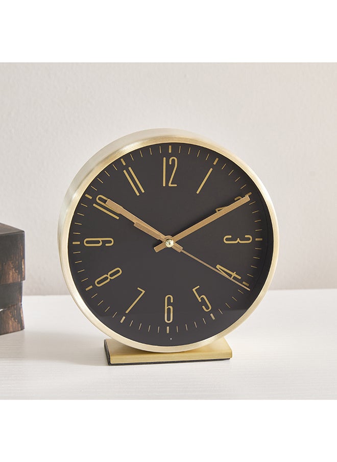 Home Box Espiri Aluminium Table Clock 15 x 15.6 x 4.3 cm  - Image 2