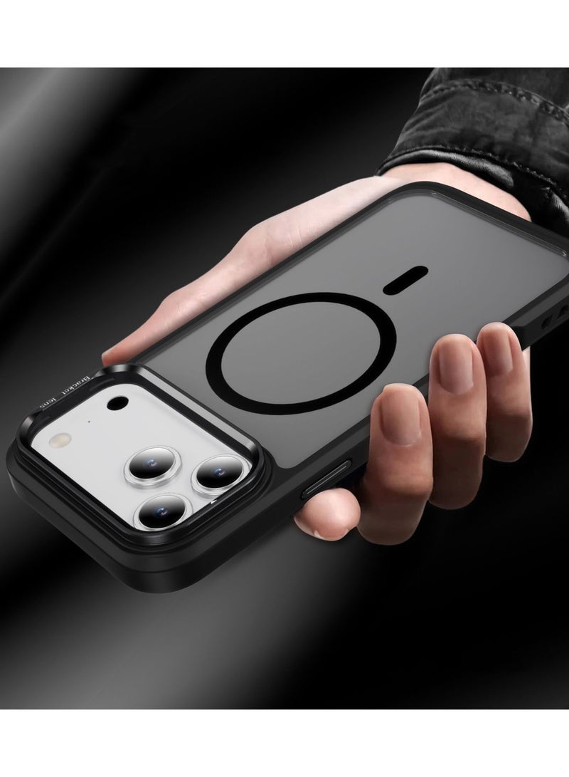 general for iPhone 17/iPhone 17 Air/ iPhone 17 Pro/ iPhone 17 Pro Max Case Compatible with Magsafe, Clear Transparent Camera Kickstand Case Shockproof Heavy Duty Protective Cover Case - Image 2