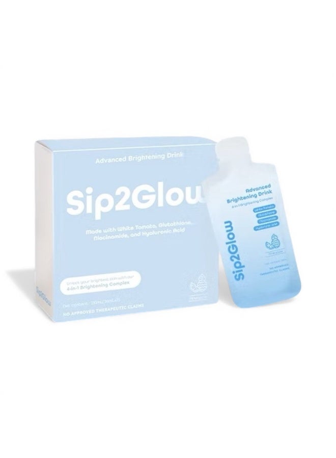 Sip 2 glow brightening drink blue