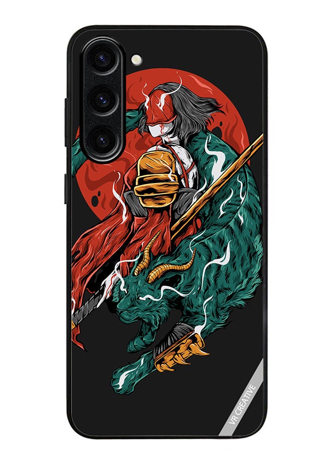 VR CREATIVE Protective Case Cover For Samsung Galaxy S23 Plus Samurai Defence Design Multicolour - Image 1