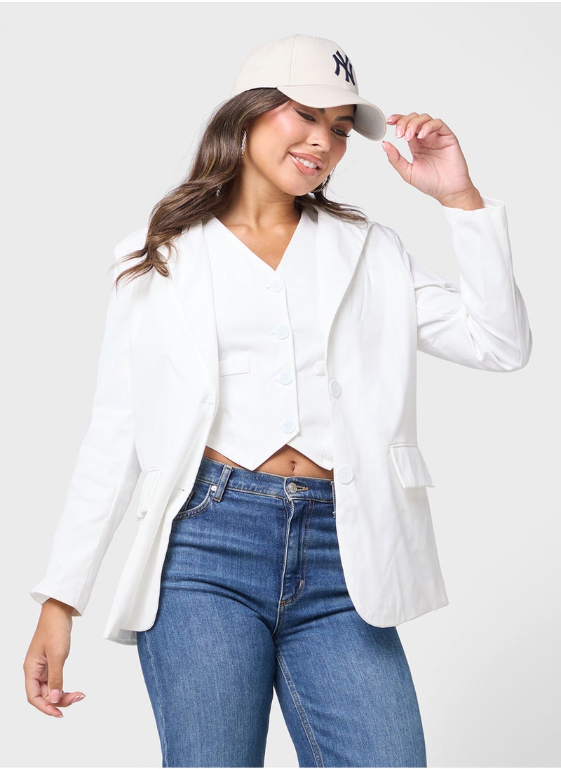 Ginger 2pc Blazer & Waiscoat Set  - Image 1