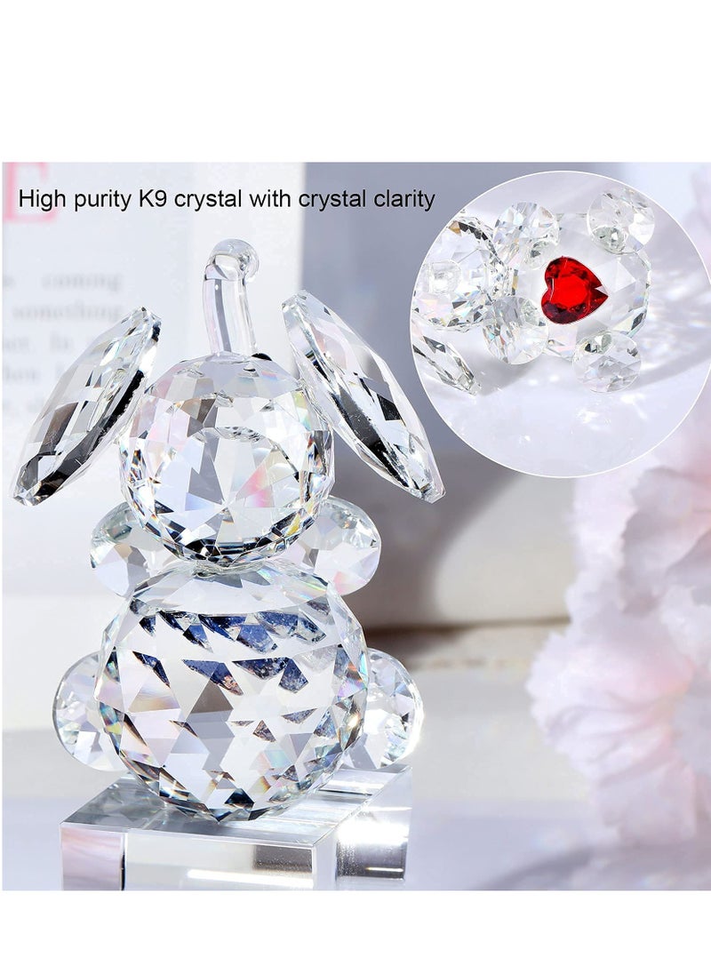 SYOSI - Crystal Elephant Figurine Gifts for Women, Elephant Statue Decor Gifts for Elephant Lovers, Crystal Animals Figurines for Home Decoration - Image 1
