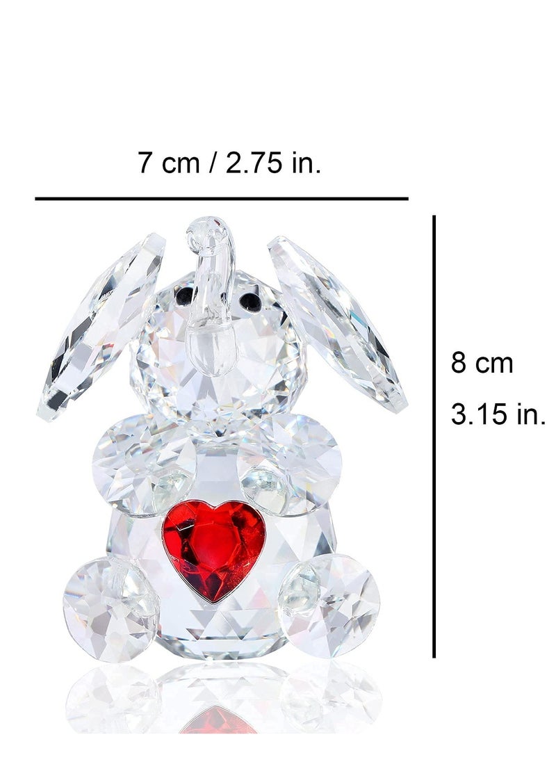 SYOSI - Crystal Elephant Figurine Gifts for Women, Elephant Statue Decor Gifts for Elephant Lovers, Crystal Animals Figurines for Home Decoration - Image 1