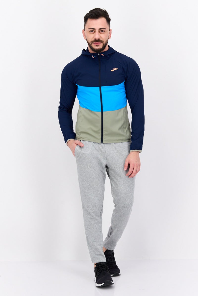 Brooks جاكيتات رياضية للرجال بأكمام طويلة، متعددة الألوان - Image 4