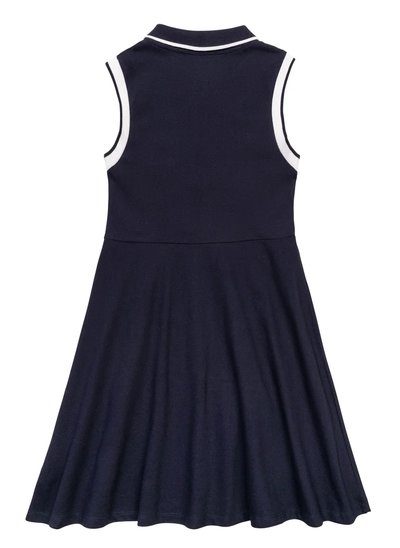 مينوتي Teen Girls  Sleeveless Polo Dress
